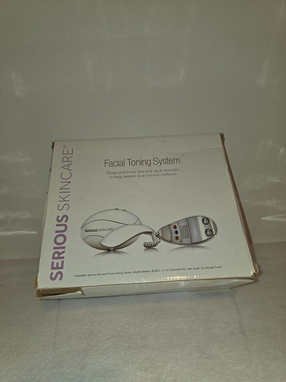 Serious Skincare The Egg Microcurrent Facial Toning System, Tones & firms Face